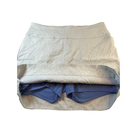 SC & Co White/Blue tweed looking skort with pockets Rayon‎ blend XXL - Picture 8 of 8